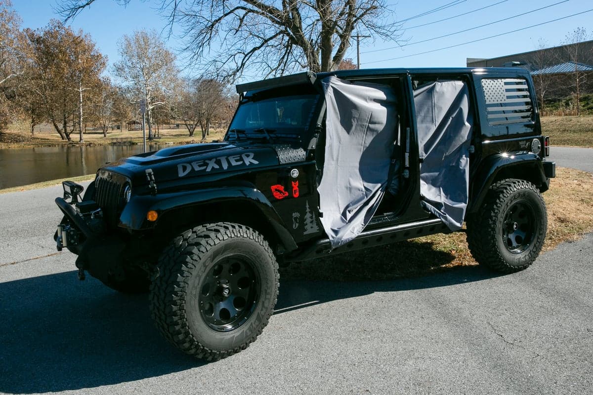 4 Door Rain Curtain Set - Clearance product photo