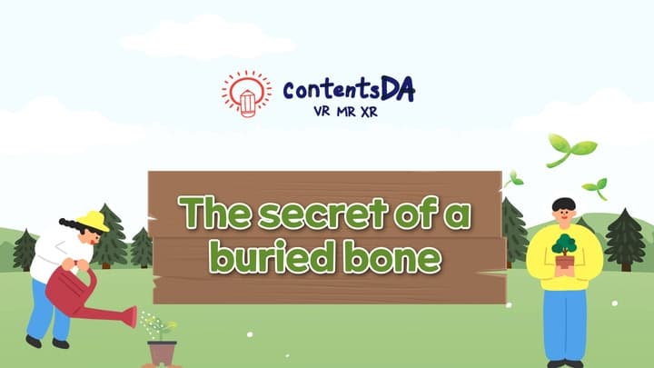 The secret of a buried bone