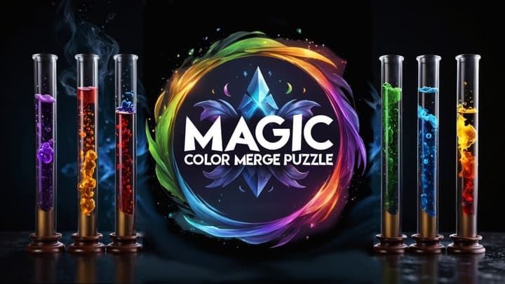 Magic Color Merge Puzzle