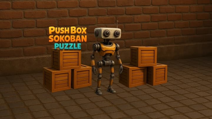 Push Box Sokoban Puzzle