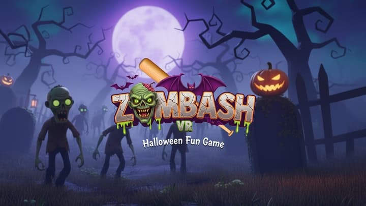 Zombash VR - Halloween Fun Game
