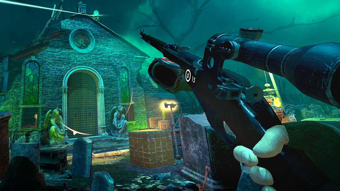 VR Graveyard Zombie Army